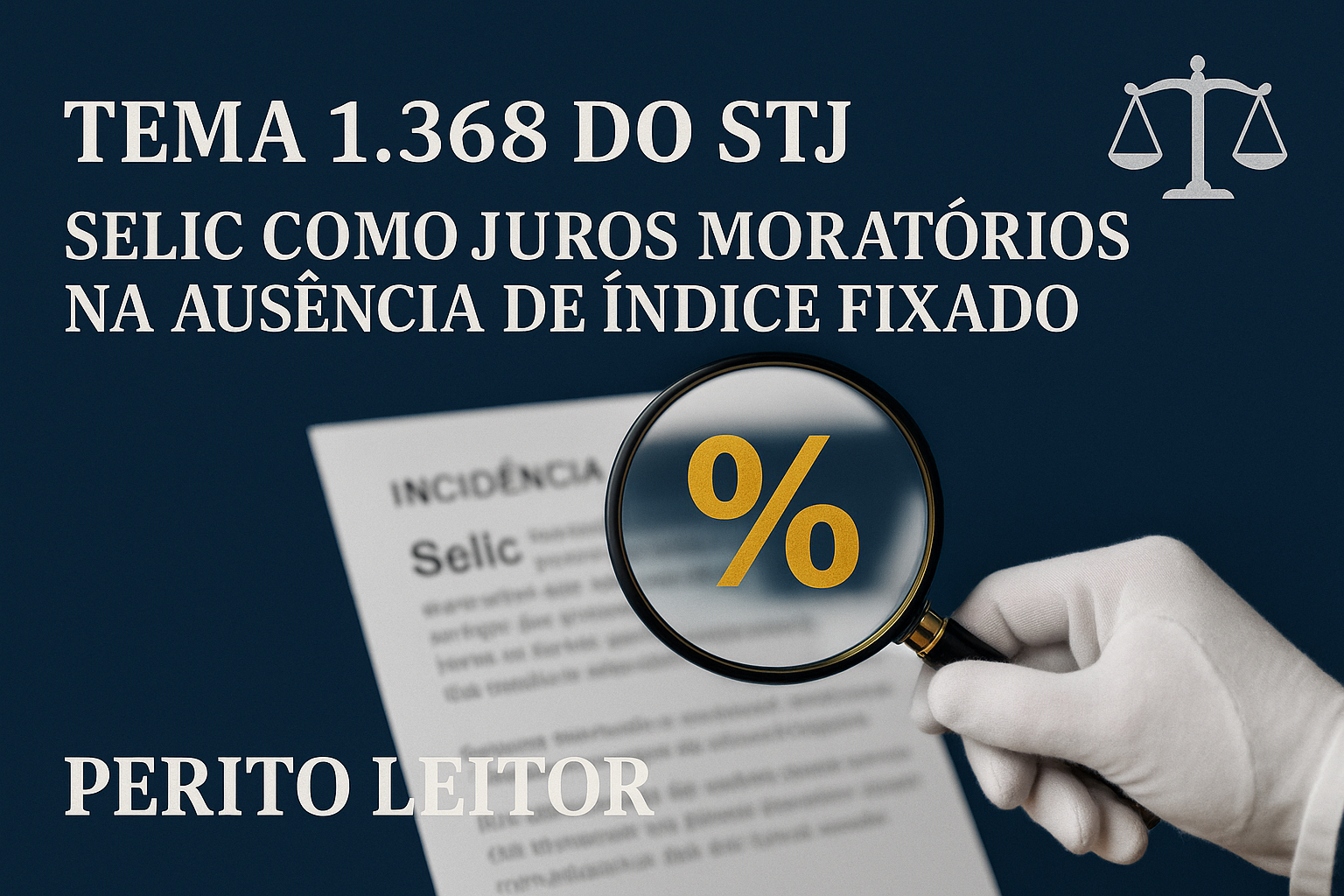 A Nova Interpretação da SELIC no Código Civil