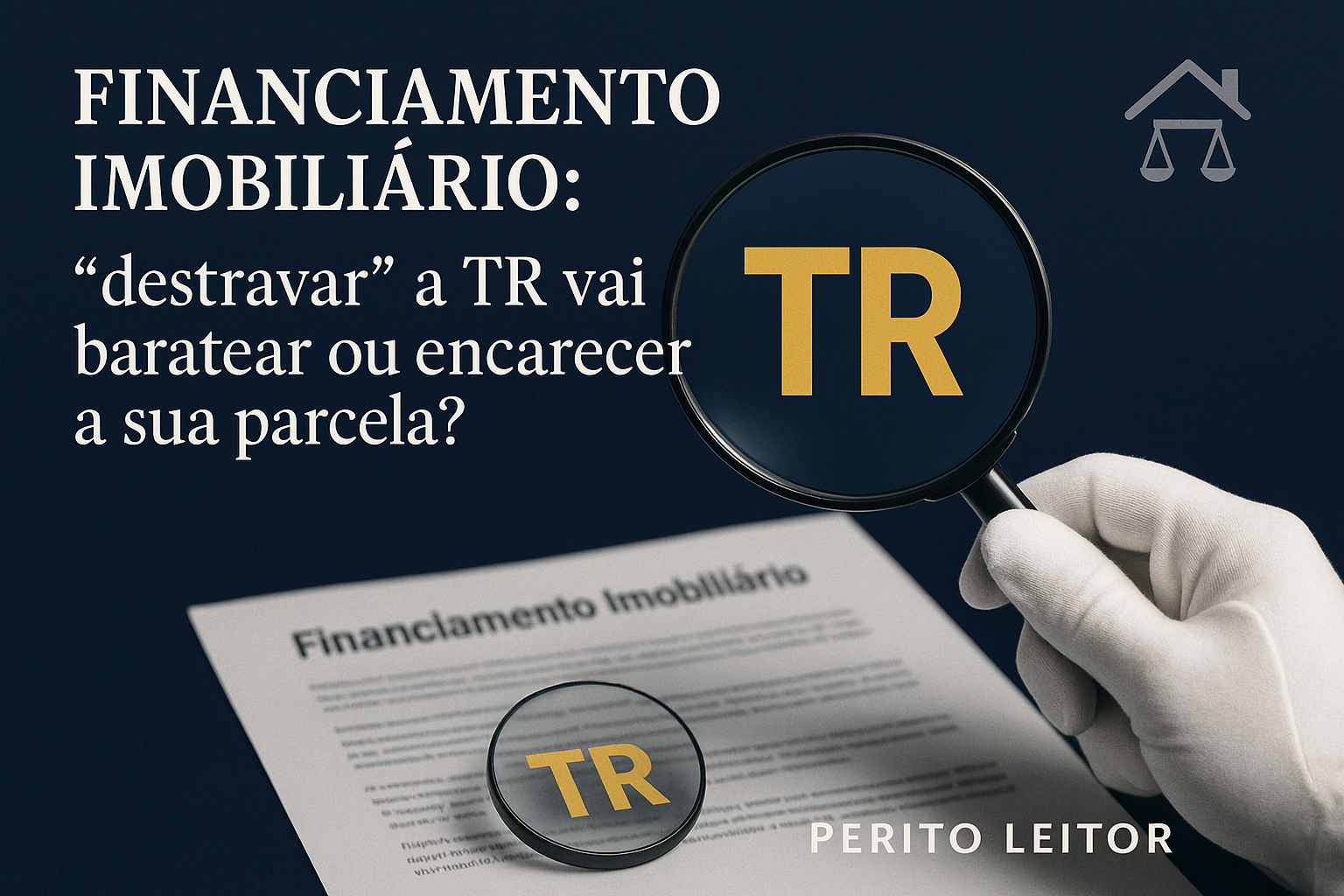 Financiamento imobiliário: “destravar” a TR vai baratear ou encarecer a sua parcela?