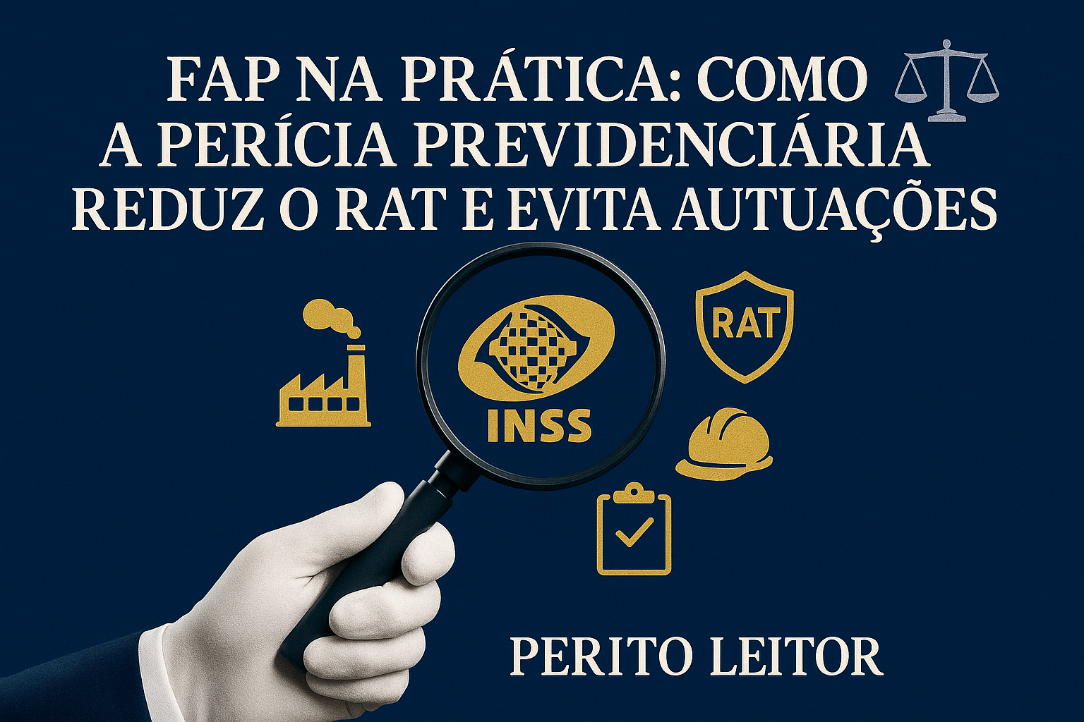 FAP na prática: como a perícia previdenciária reduz o RAT e evita autuações